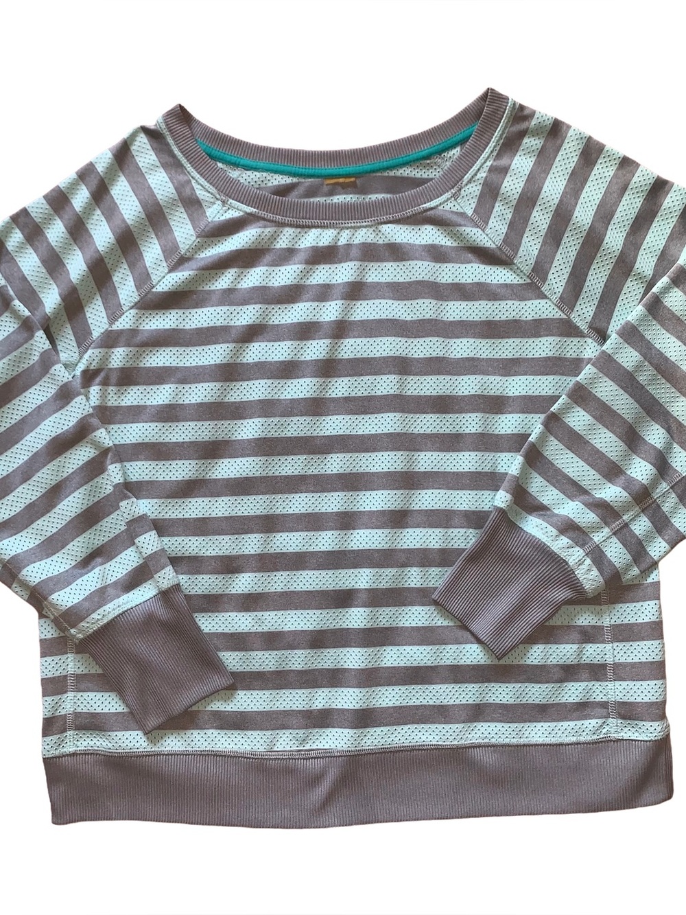 Relaxed Blue and Gray athletic shirt